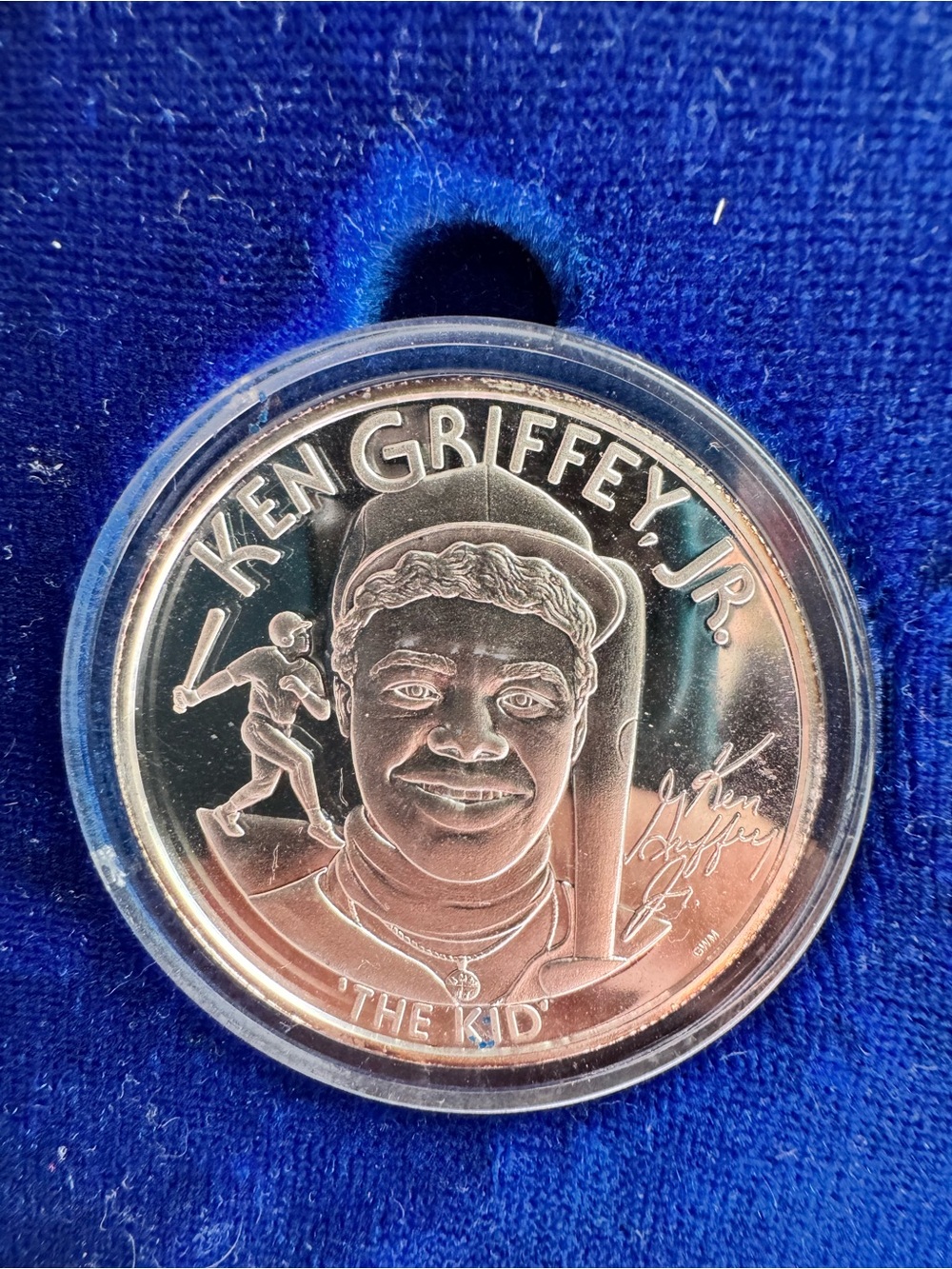 Ken Griffey Jr. Silver Collector Coin - Silver. One troy ounce. 1990.